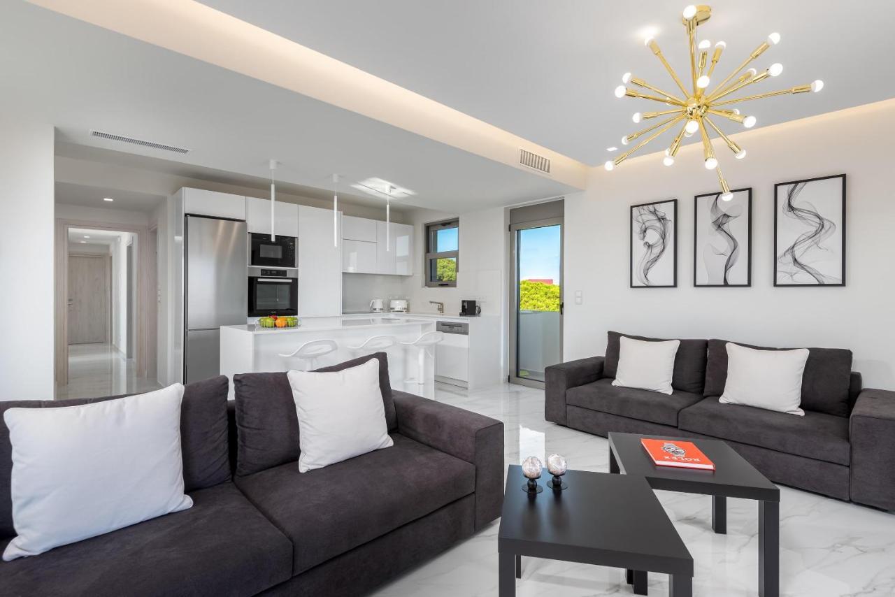 Apartmán Panorama Luxury Penthouse Ixia  Exteriér fotografie
