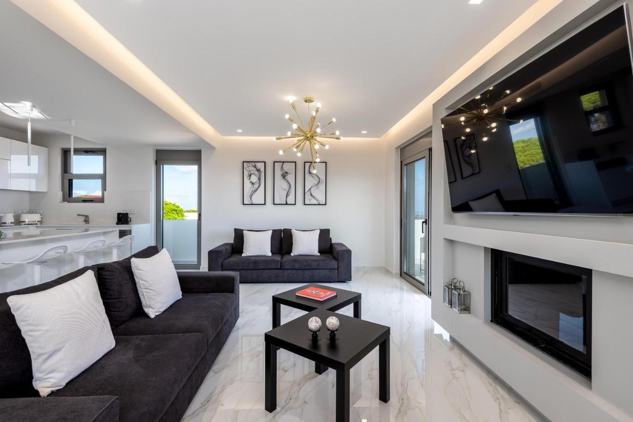Apartmán Panorama Luxury Penthouse Ixia  Exteriér fotografie