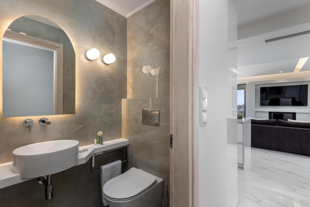 Apartmán Panorama Luxury Penthouse Ixia  Exteriér fotografie