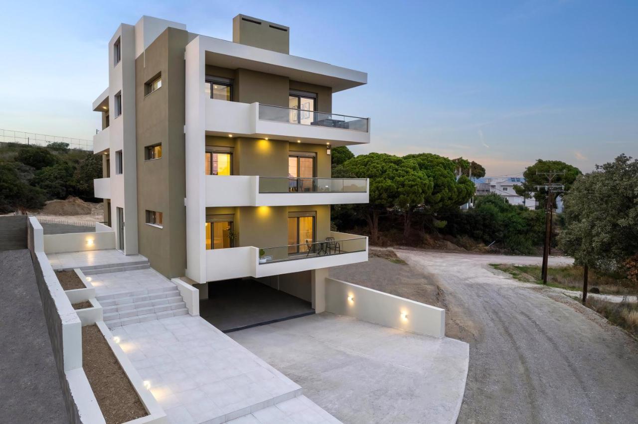 Apartmán Panorama Luxury Penthouse Ixia  Exteriér fotografie